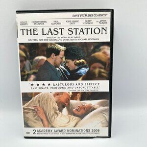 The Last Station DVD 2009 R Helen Mirren Christopher Plummer Drama US Region 1